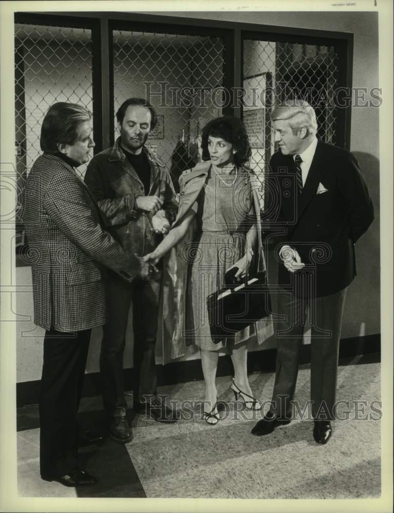 1982 Press Photo Scene from &quot;Farrell for the People&quot; - nox24981