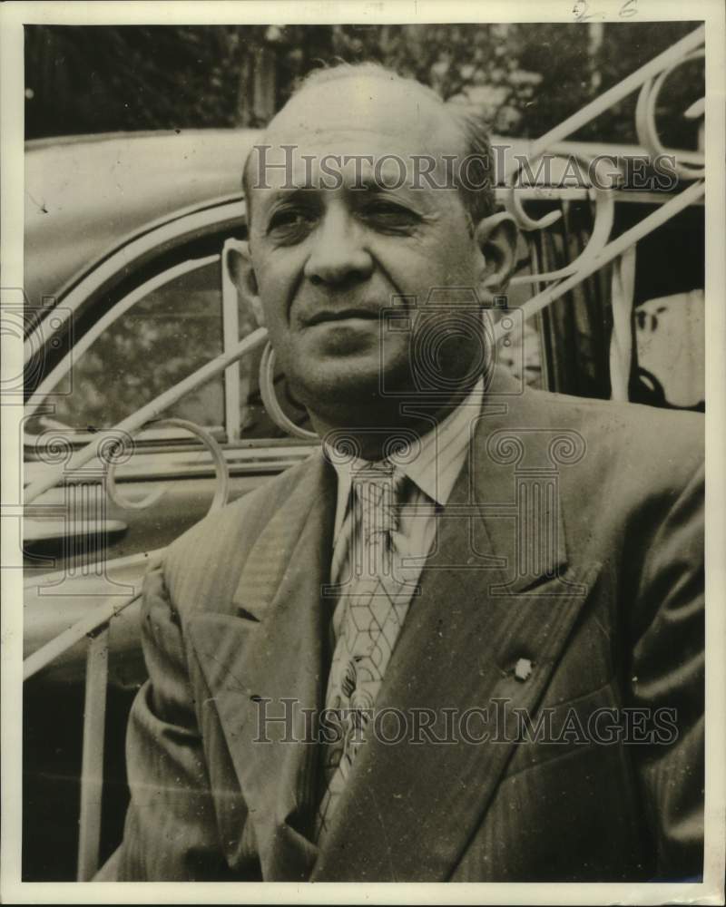 1953 Press Photo New Orleans Israel Bond Committee Chairman Louis Gureasko
