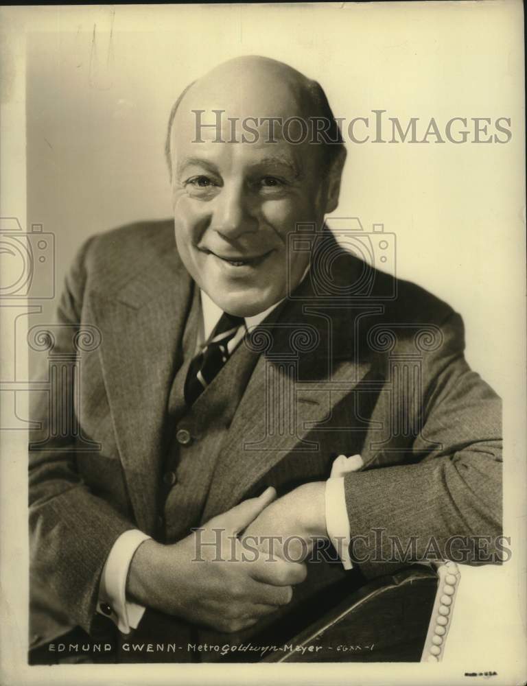 1960 Press Photo Actor Edmund Gwenn - nox25038