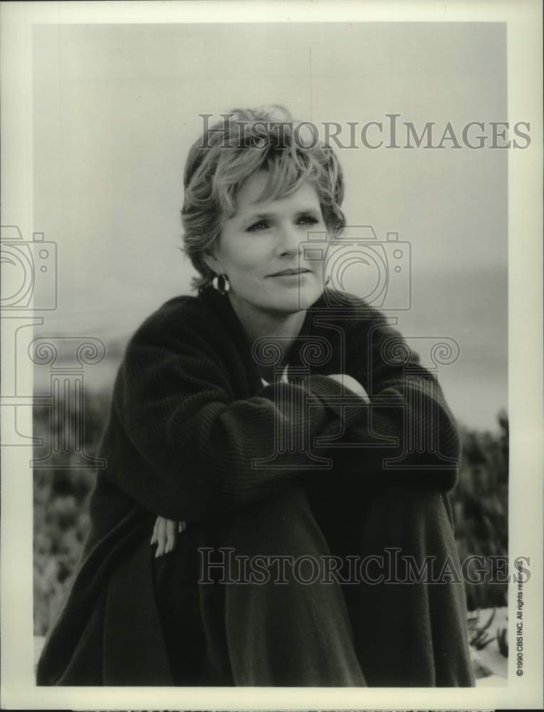 1990 Press Photo Actress Sharon Gless in "The Trials of Rosie O'Neill