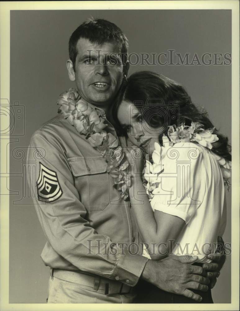 1979 Press Photo &quot;From Here to Eternity&quot; Actors William Devane/Barbara Hershey