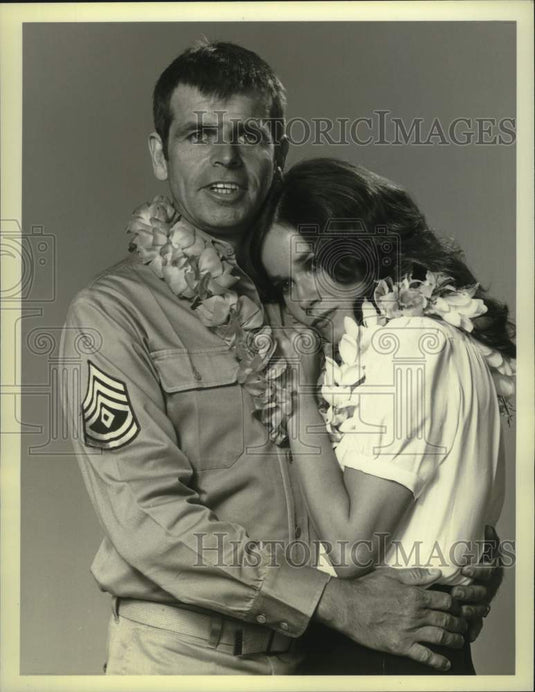 1979 Press Photo "From Here to Eternity" Actors William Devane/Barbara Hershey