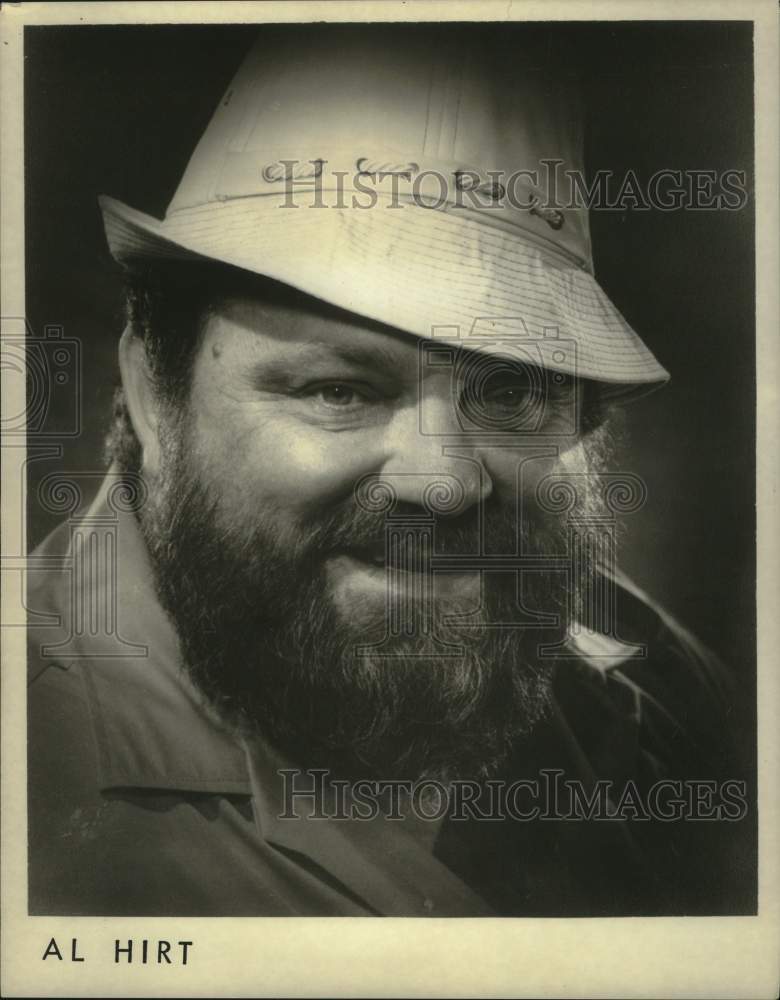 1976 Press Photo Trumpeter-Bandleader Al Hirt - nox25328