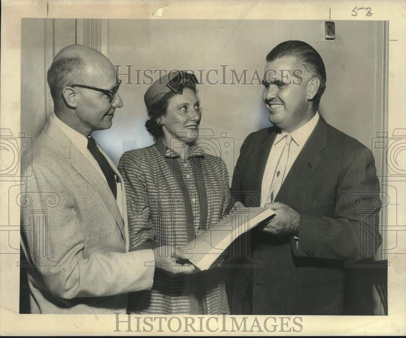 Load image into Gallery viewer, 1957 Press Photo American Society of Training Directors Officers, New Orleans
