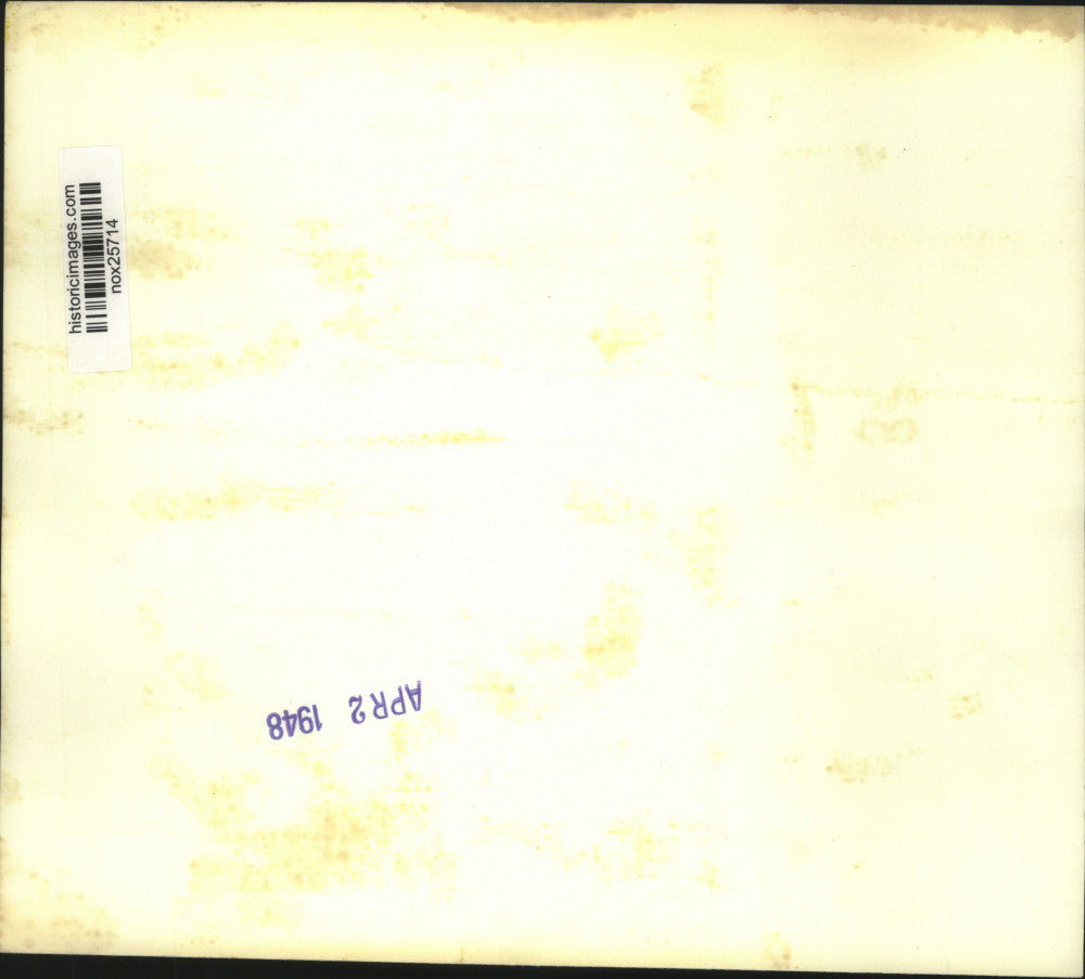 1948 Press Photo Blind Veteran with Senate Armed Services Committee Chairman