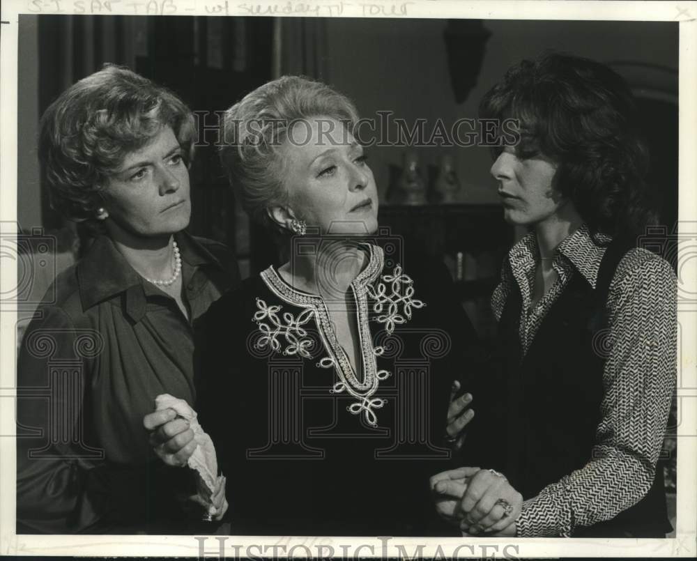 Press Photo Cast Members of "Old-Fashioned Murder" - nox25773