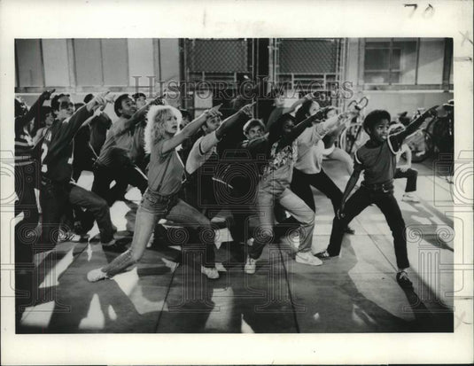 1982 Press Photo Actor Goldie Hawn, Kids in "Goldie and Kids: Listen to Us"