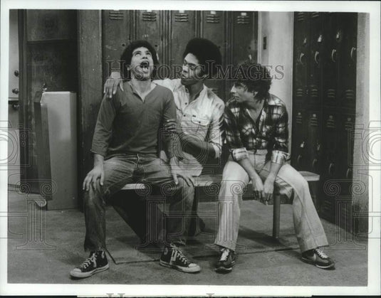 1978 Press Photo Three of the "Sweathogs" in "Welcome Back, Kotter" - nox25813