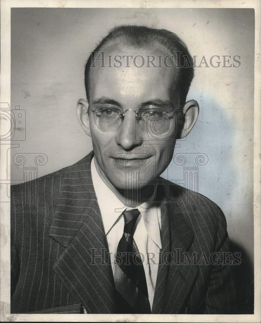 1947 Press Photo Reverend Anton Jehn - nox26063