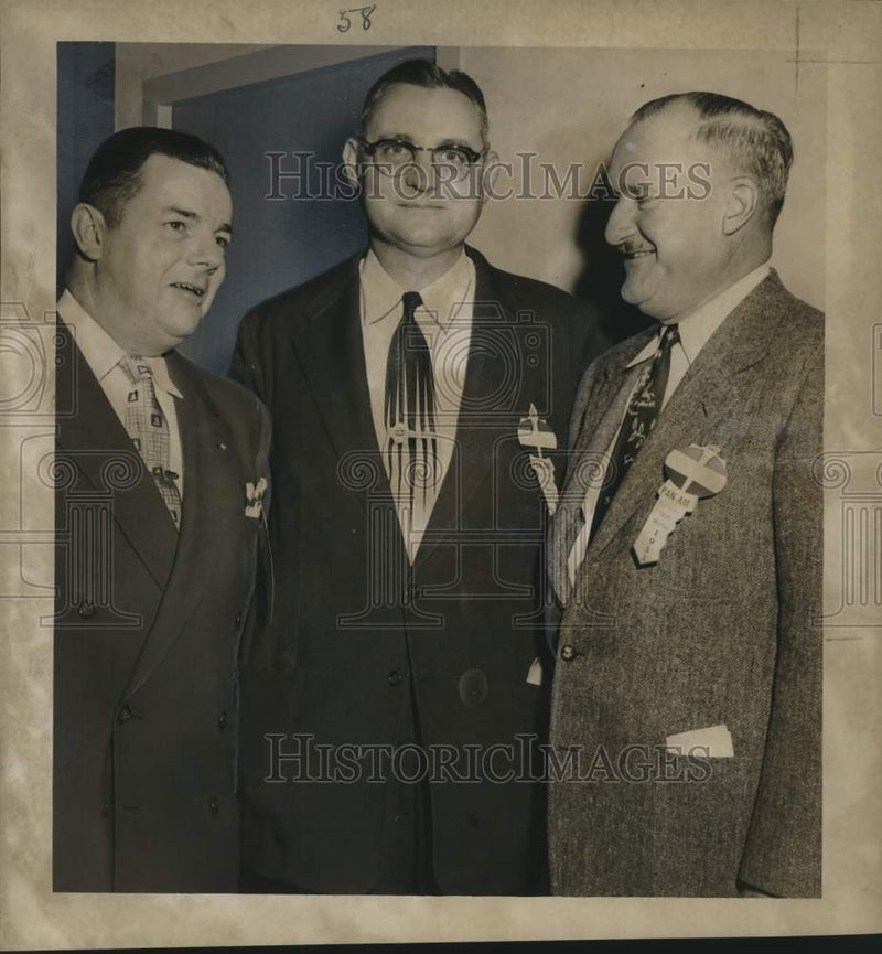 Load image into Gallery viewer, 1953 Press Photo Sam J. Allen, Paul H. Graviee &amp; Walter W. Kellogg
