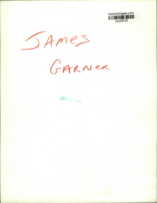 1995 Press Photo James Garner, Actor