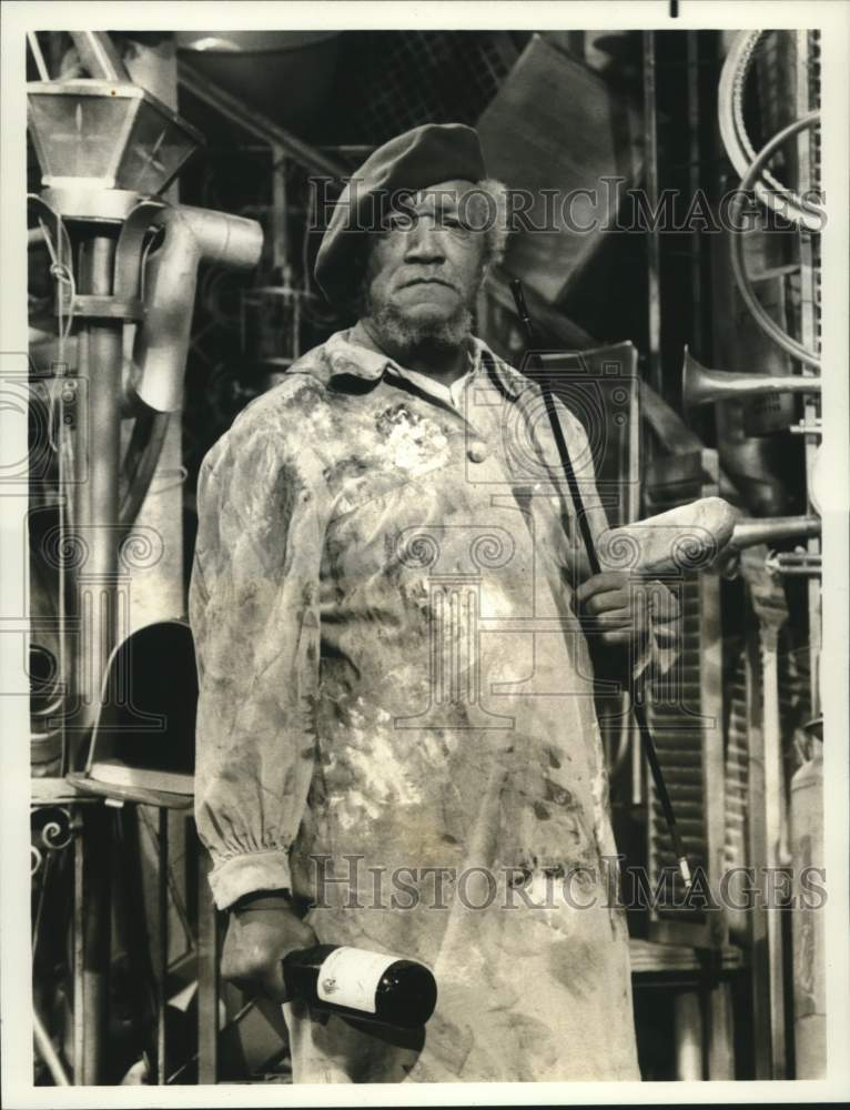 1974 Press Photo Actor Redd Foxx, "Tower Power" on Sanford and Son on NBC