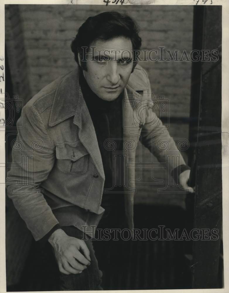 1976 Press Photo Judd Hirsch, a brilliant detective "Delvecchio"