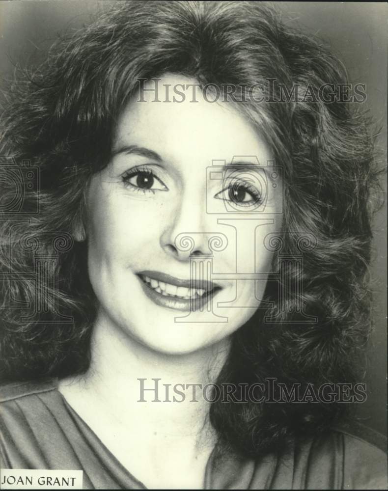 1981 Press Photo Actress Joan Grant in "The Elephant Man"