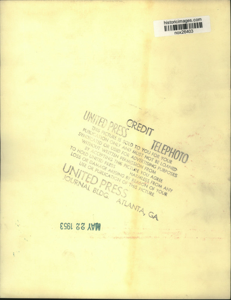 1953 Press Photo Mrs. Mildred McAfee Horton, Wartime director of the WAVES Group