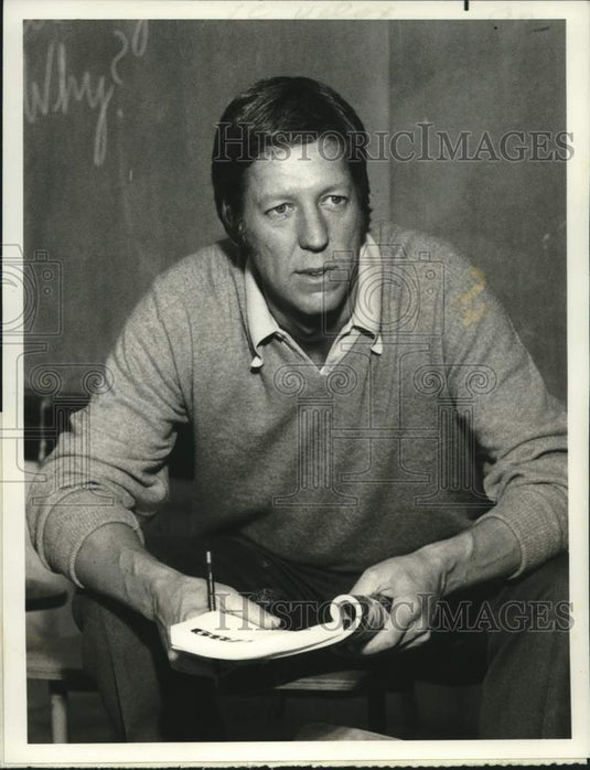 1974 Press Photo Actor David Hartman "Lucas Tanner" NBC Television Network