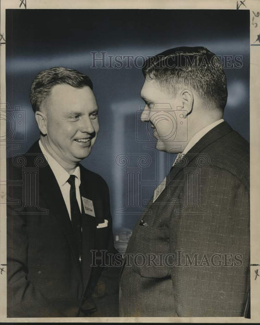 1956 Press Photo A.O. Highers Junior, Louisiana Bottlers' Association- Historic Images