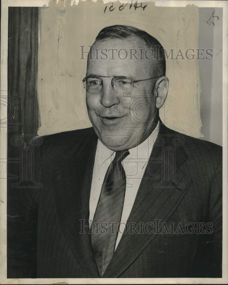1951 Press Photo Alfred G. Hill, Chester, Pennsylvania publisher