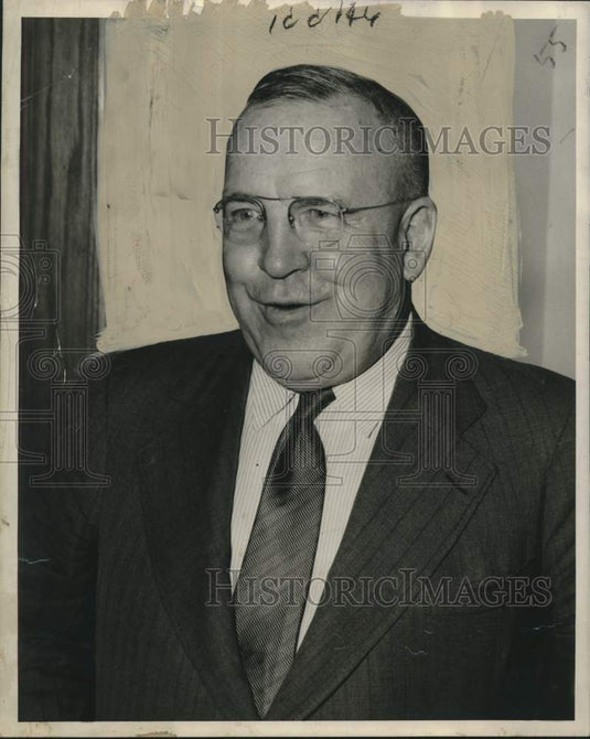 1951 Press Photo Alfred G. Hill, Chester, Pennsylvania publisher
