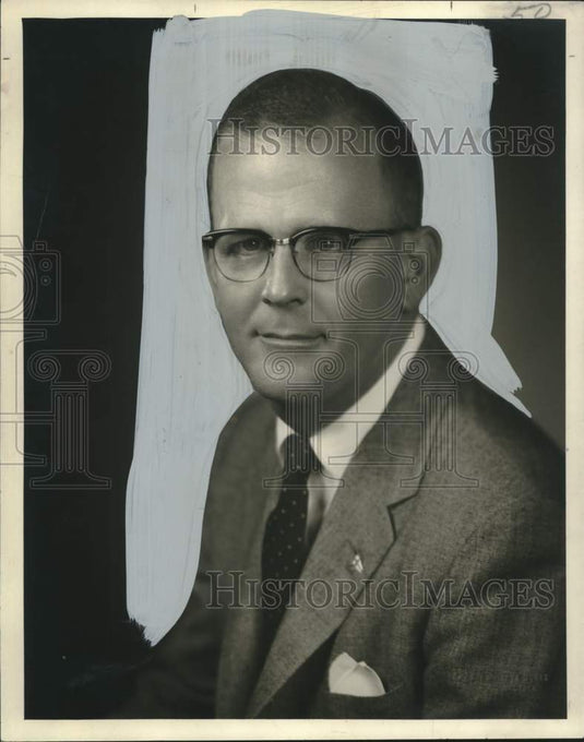 1958 Press Photo Davis Lee Jahncke, St. Martin's Protestant Episcopal School