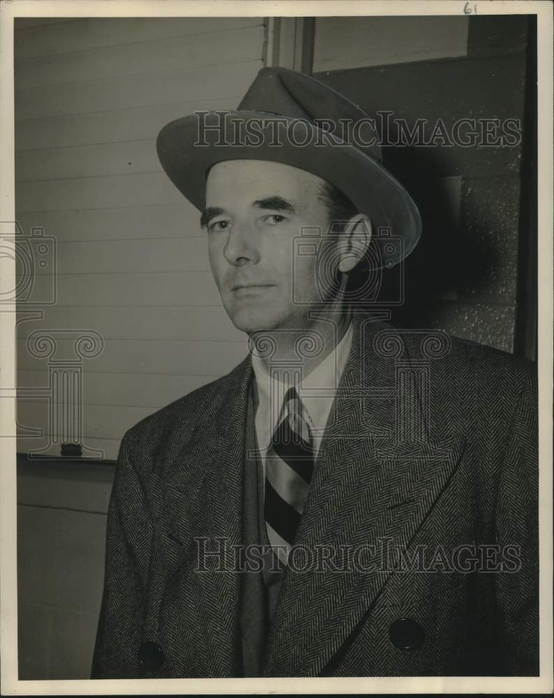 1948 Press Photo Allan Hoover in New Orleans