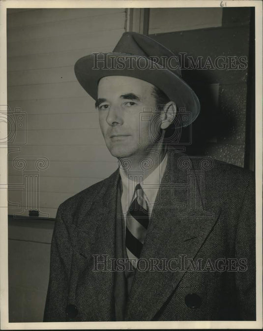 1948 Press Photo Allan Hoover in New Orleans