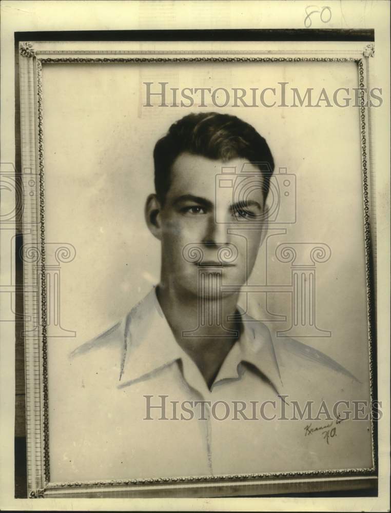 1941 Press Photo Benjamin Harrison Horner, New Orleans Air Cadet