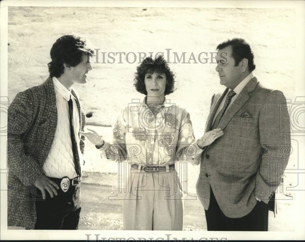 1987 Press Photo Scene from "The Oldest Rookie" Television Series - nox26879
