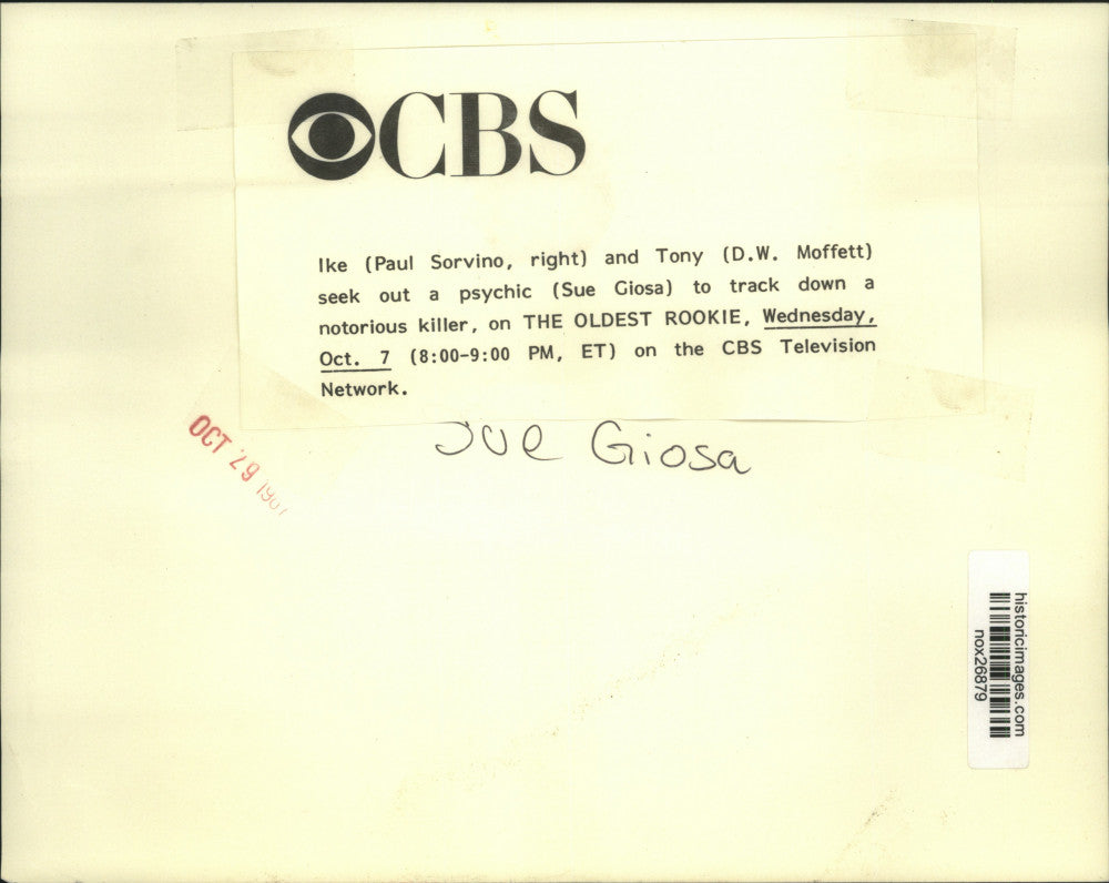 1987 Press Photo Scene from "The Oldest Rookie" Television Series - nox26879