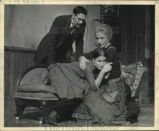 1967 Press Photo Scene from Play "The Wild Duck" - nox26884