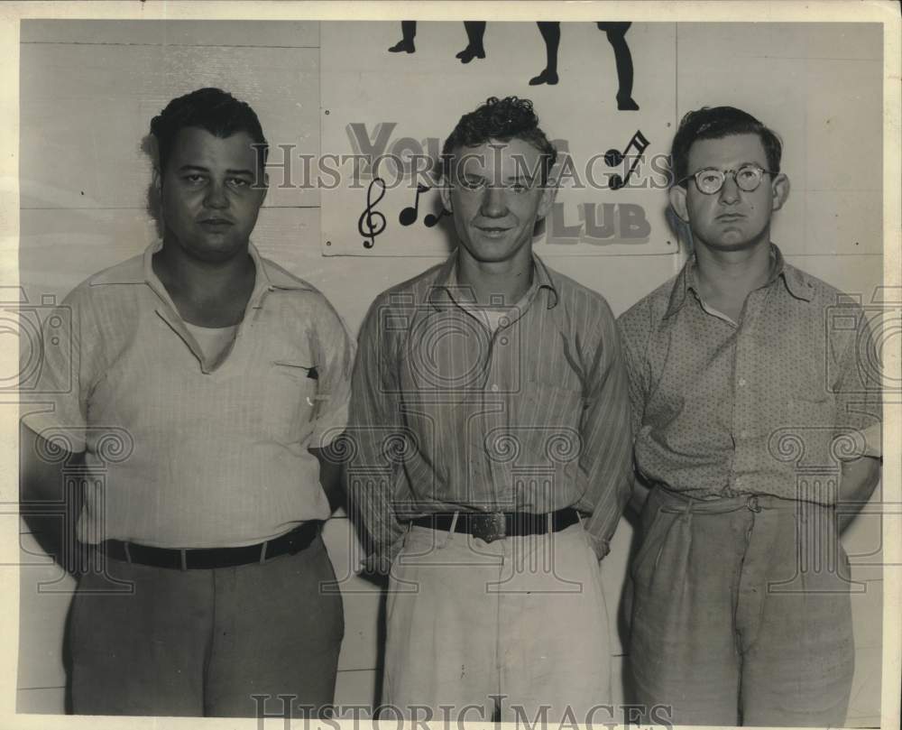 1940 Press Photo National Youth Administration Club Officers, New Orleans