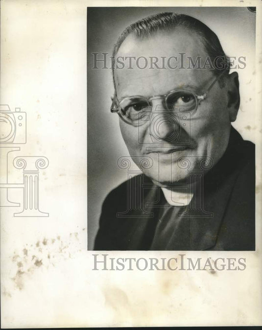 1958 Press Photo Reverend Russell J. Kirschenheuter - nox27383