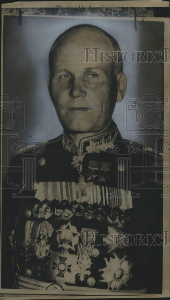 1949 Press Photo Marshal Ivan Konev - nox27440