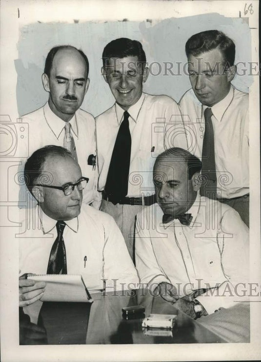 1953 Press Photo Metairie Community Associations & Club Representatives