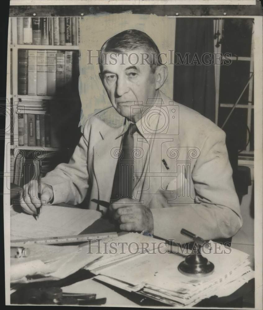 1950 Press Photo Former U.S. Sixth Army Commander General Walter Krueger