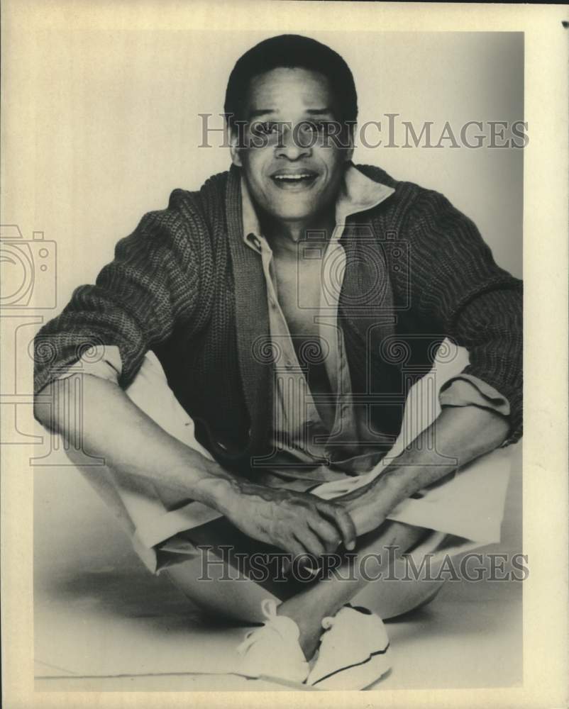 1985 Press Photo Singer-Musician Al Jarreau - nox27713
