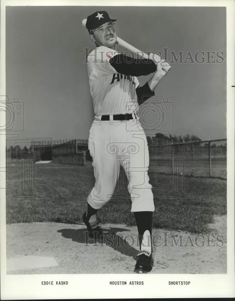 Load image into Gallery viewer, 1987 Press Photo Houston Astros Baseball Shortstop Eddie Kasco - nox27835
