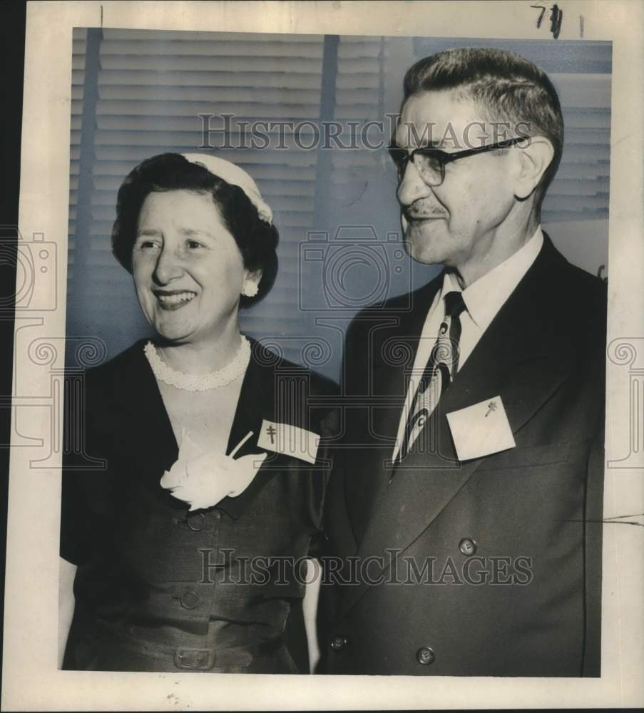 1953 Press Photo Louisiana Tuberculosis Association Officers, New Orleans