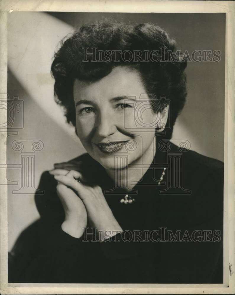 1947 Press Photo &quot;Keep in Trim&quot; Columnist Ida Jean Kain - nox28072- Historic Images