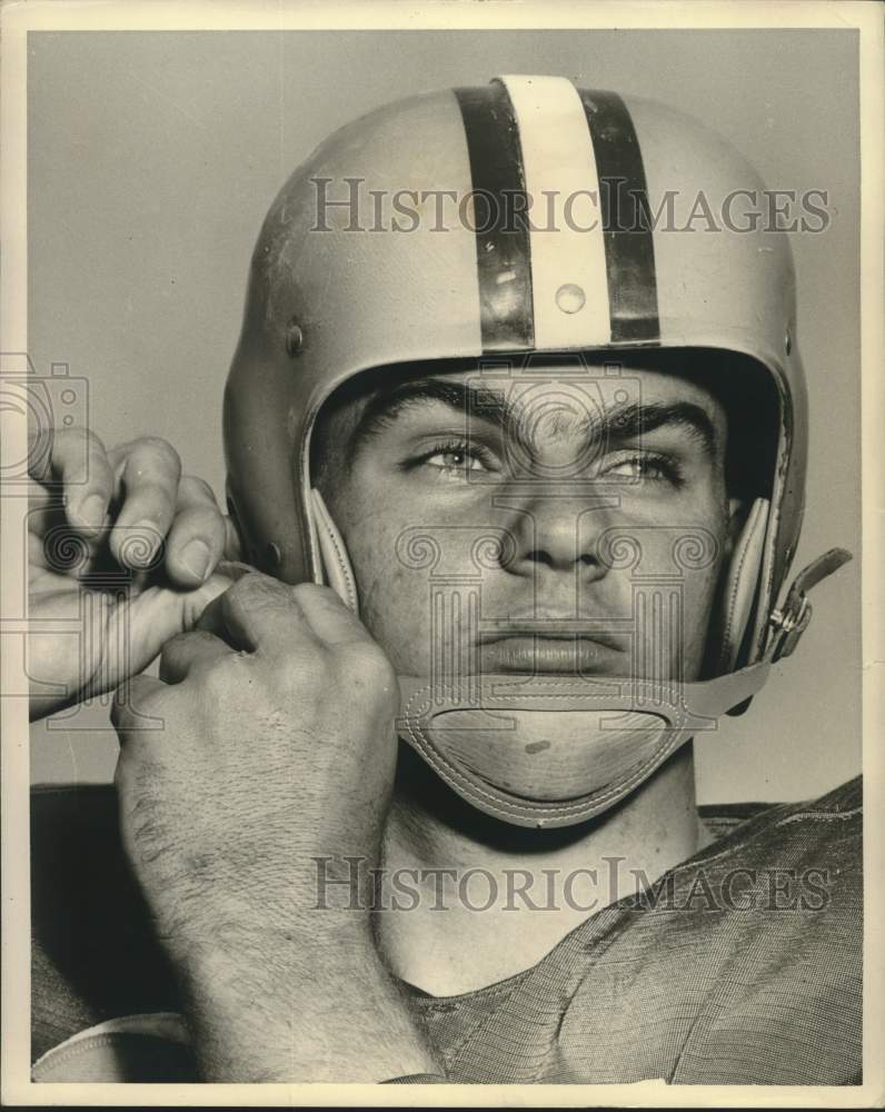 1966 Press Photo Louisiana State Football Guard Larry Kahlden - nox28078