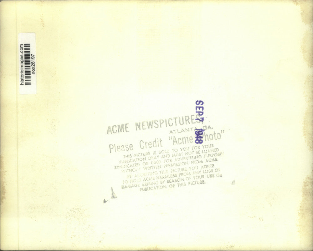 1948 Press Photo Espionage mystery witness Alexander Koral at his drafting board