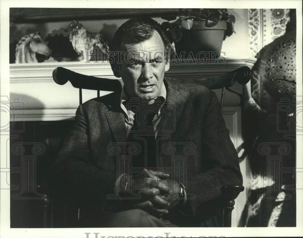 1975 Press Photo Actor David Janssen as a private investigator in "Harry O's"