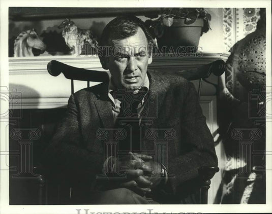 1975 Press Photo Actor David Janssen as a private investigator in "Harry O's"