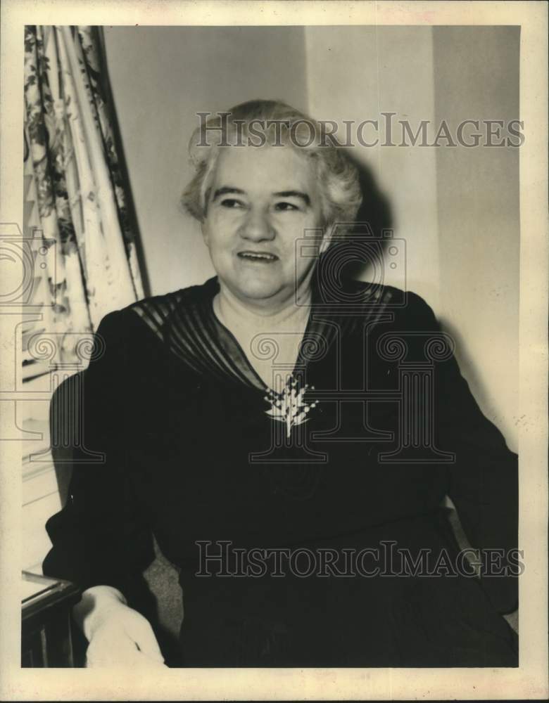 1943 Press Photo Sister Elizabeth Kenny, discoverer of infantile paralysis cure