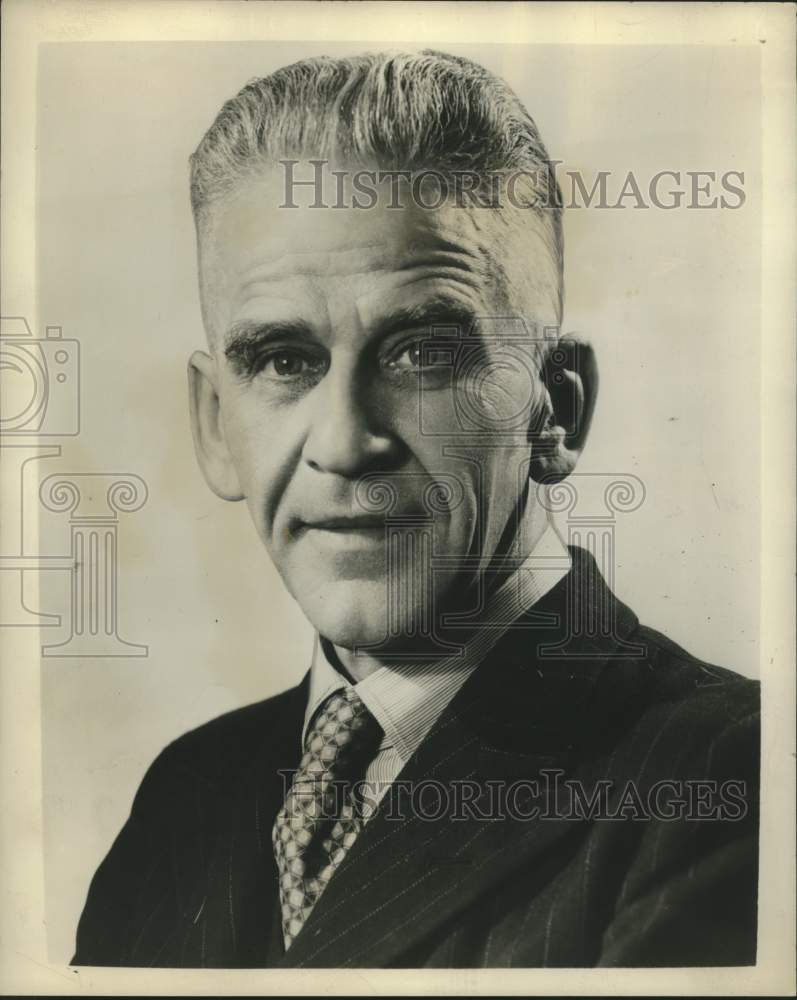 1955 Press Photo English Author &amp; Parliamentarian Dr. Horace King - nox28780