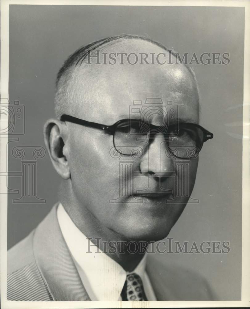 1953 Press Photo Louisiana Department of Highways Engineer J.A. Kinkead