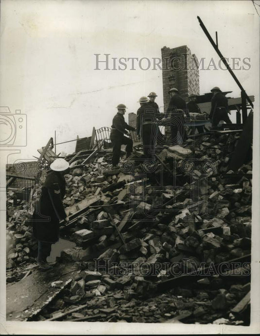 1951 Press Photo Atomic Defense Training School, Easingwold, England - nox28828