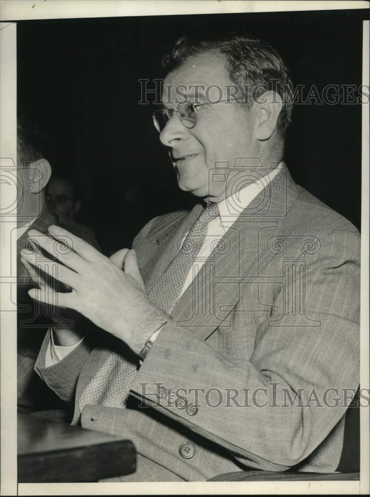 1944 Press Photo CIO Political Action Committee Chair Sidney Hillman at Senate