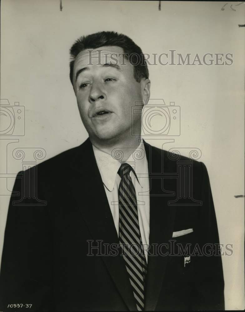 1956 Press Photo Comic-Actor George Gobel - nox29092