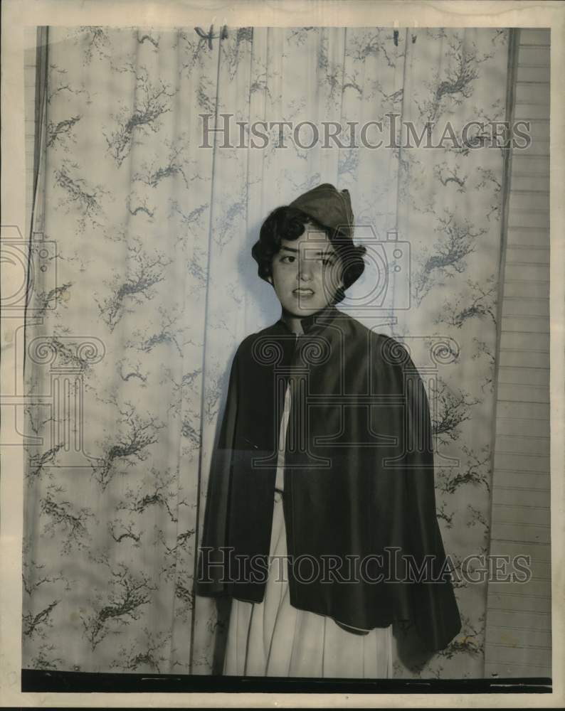 1959 Press Photo VFW Junior Auxiliary Member Billie Sue Lombardo - nox29118